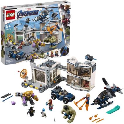 Marvel:  O Combate no Quartel dos Vingadores - 76131 (Idade mínima: 8 - 699 Peças)