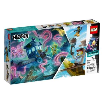 LEGO Hidden Side 70419 Barco de Pesca de Camarão Naufragado