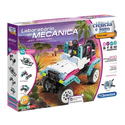 Laboratório de Mecânica - Jeep Safari Rosa