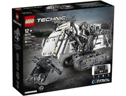 Technic: Escavadora Liebherr R9800 - 42100 (Idade mínima: 12 - 4108 Peças)