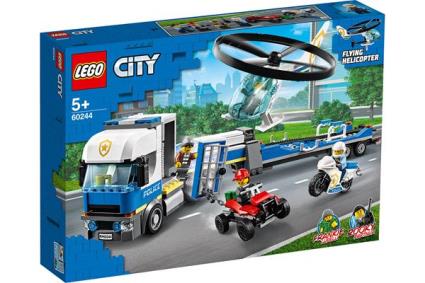 LEGO City Police 60244 Transporte de Helicóptero da Polícia