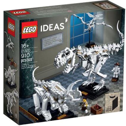 LEGO Ideas 21320 Fósseis de Dinossauros