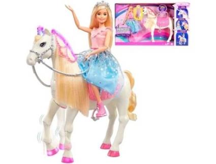 Barbie Boneca e Cavalo Princess Adventure