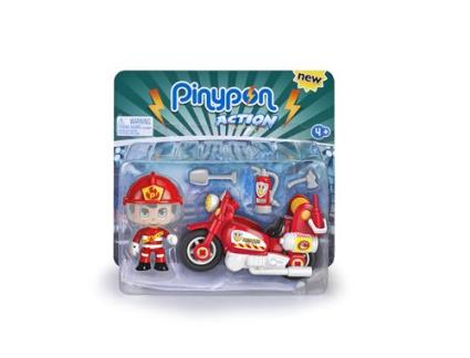 Pinypon Action Mota De Bombeiro