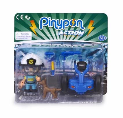 Pinypon Action Segway De Polícia