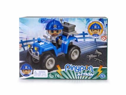 Pinypon Action Carro Quad De Polícia