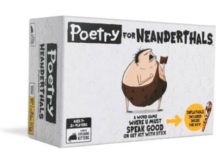 Jogo de Tabuleiro  Poetry for Neanderthals (Inglês)