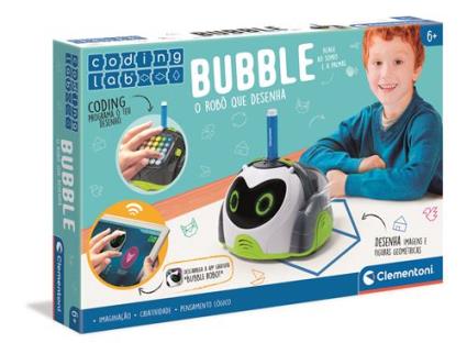 Brinquedo Bubble - O Robot que Desenha, 6+ Anos