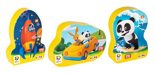 Puzzles Recortados Panda