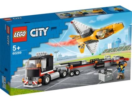 LEGO City 60289 Transportador Avião Acrobacias Aéreas