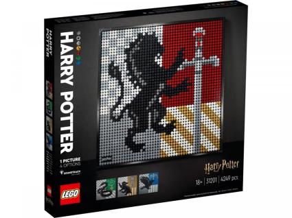 LEGO Art 31201 Harry Potter Hogwarts Brasões