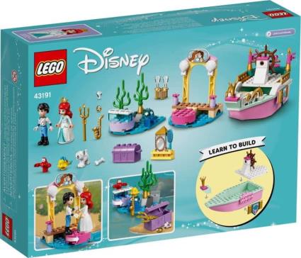 LEGO Disney Princess 43191 O Barco De Cerimonia Da Ariel