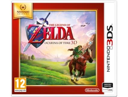 Jogo  3DS Selects: The Legende of Zelda - Ocarina of Time 3D