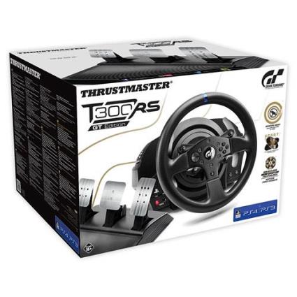 T300 RS - GT EDITION - CONJUNTO DE VOLANTE E PEDAIS - COM CABO