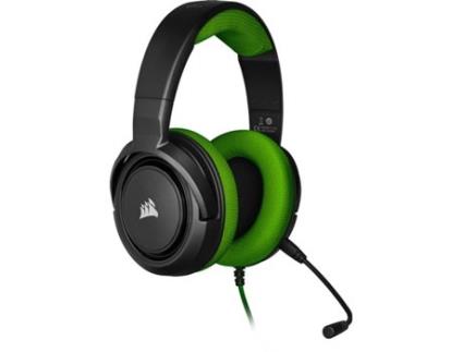 Auscultador Gaming  HS35 - Verde