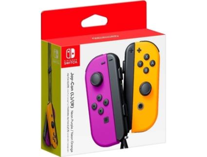 Joy-Con  Switch (E/D) - Roxo | Laranja Néon