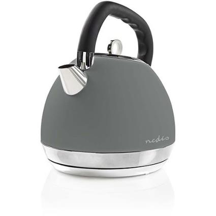 Chaleira Elétrica  Soft-Touch 1,8L - Cinzento