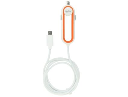 Carregador de Isqueiro microUSB  12-24V - 1m