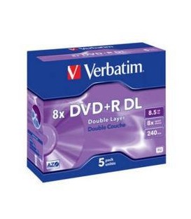 DVD+R 8,5GB 8x 5uni Double Layer