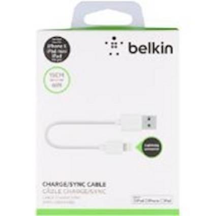 MIXIT? Lightning - USB 0.152m USB A Relâmpago Branco cabo USB