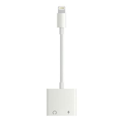 Adaptador 2 em 1: Carregador + Audio  para Apple iPhone SE 2020