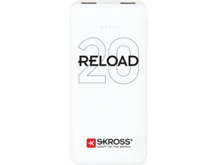 Power Bank  Reload 20 20000mAh - Branco