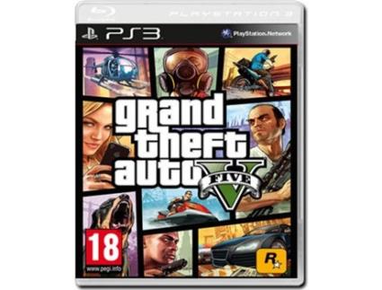 Jogo PS3 Grand Theft Auto V (M18)