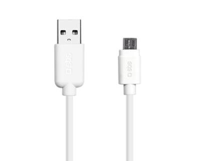 Cable usb  usb a Micro usb 1m Blanco