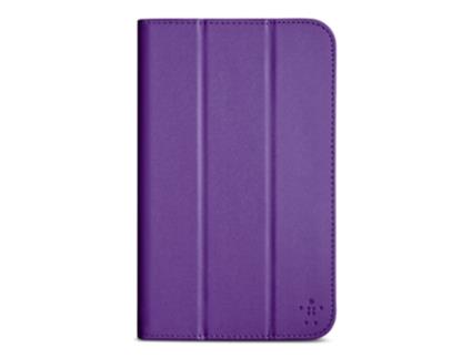 Capa Pu/Tpu  Samsung Tab4 7.0 Trifold Lilas F7P256B2C