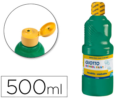 Guache Escolar, 500 ml, Verde
