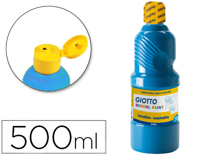 Guache Escolar, 500 ml, Azul