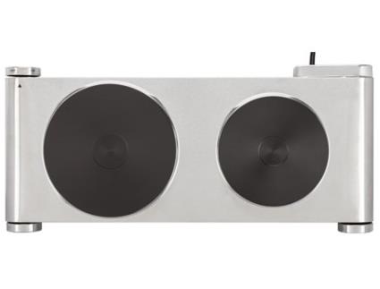 PLACA ELECTRICA 2 ZONAS 2250W CORPO INOX ESCOVADO
