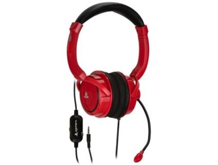 Auscultadores Gaming PRO4-40 Stereo Vermelho