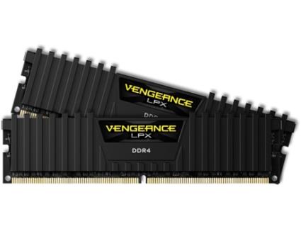 Memória RAM DDR4  Vengeance (2 x 8 GB - 2400 MHz - CL 13 - Preto)