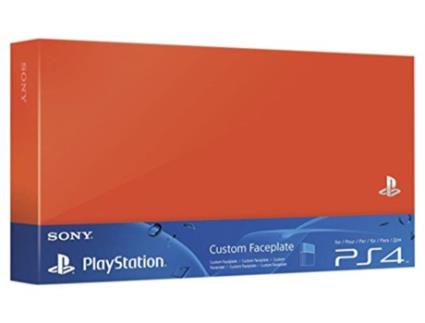 Cover  PS4 Faceplate Neon Orange