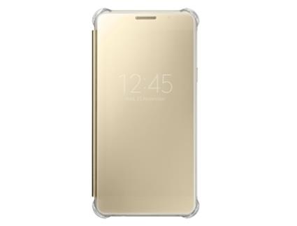 Capa  Clear View Galaxy A5 2016 Dourado