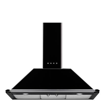 Exaustor  Victoria KT90BLE (567 m3/h - 90 cm - Preto)