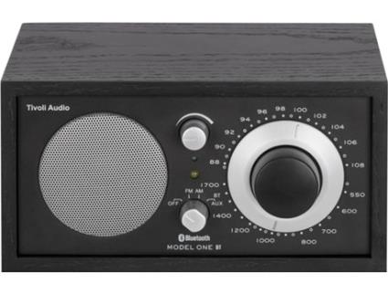 Rádio  AUDIO Model ONE BT (Preto / Prateado - Analógico - AM / FM - Corrente)