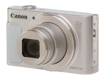 Máquina Fotográfica Compacta  SX620 HS (Branco - 20 MP - ISO: auto a 3200 - Zoom Ótico: 25x)