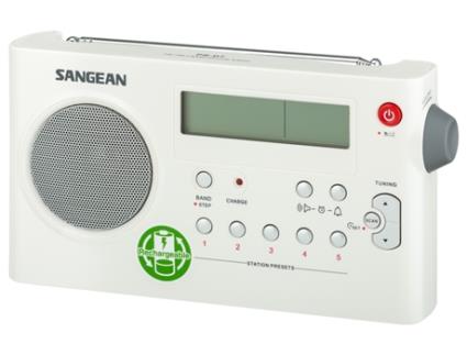 Rádio Portátil  PR-D7 Branco