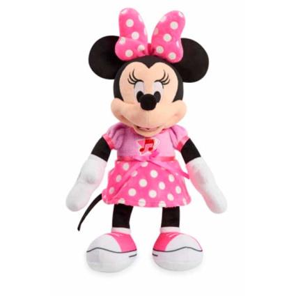 Minnie Peluche com Canção 33cm