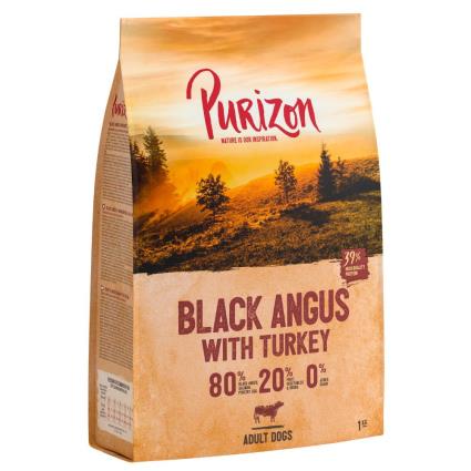 Purizon Adult Vaca Black-Angus com peru - sem cereais - Pack económico: 2 x 12 kg