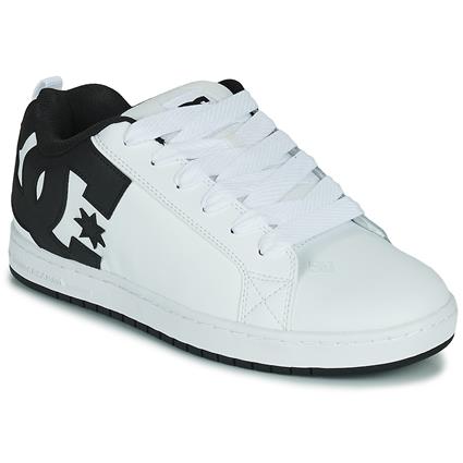 DC Shoes  Sapatos estilo skate COURT GRAFFIK  Branco Disponível em tamanho para homem. 39,40,41,42,43,44,45,46,42 1/2,47,44 1/2.Homem > Calçasdos > Ténis para Skate