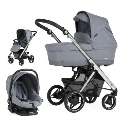 Trio Bébécar Pack Prow+ Cromado KA234