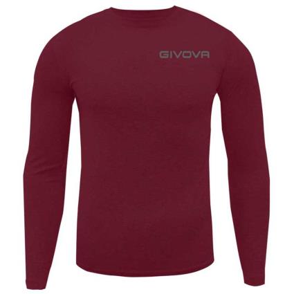 Givova Camisola Interior Manga Comprida Corpus 3 M Burgundy