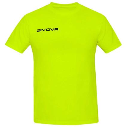 Givova Camiseta De Mangas Curtas Fresh 4 Years Fluor Yellow