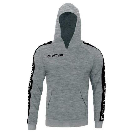 Givova Capuz Terry Band 10-12 Months Grey