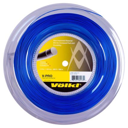 Volkl Tennis Corda Rolo Tênis V Pro 200 M 1.23 mm Blue