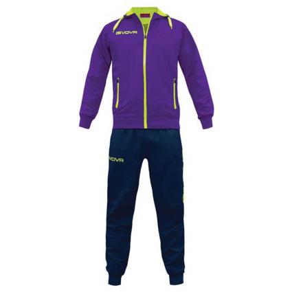 Givova Chándal Winner 8-10 Years Violet / Fluor Yellow