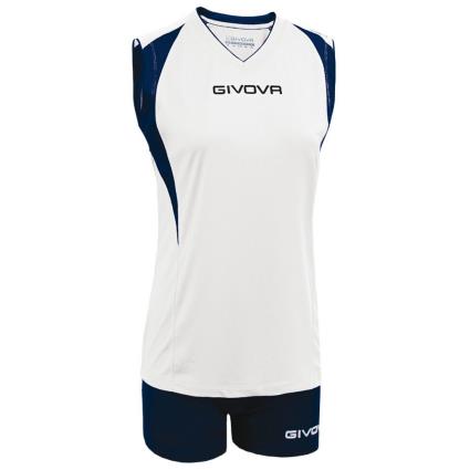 Givova Conjunto Spike S White / Blue